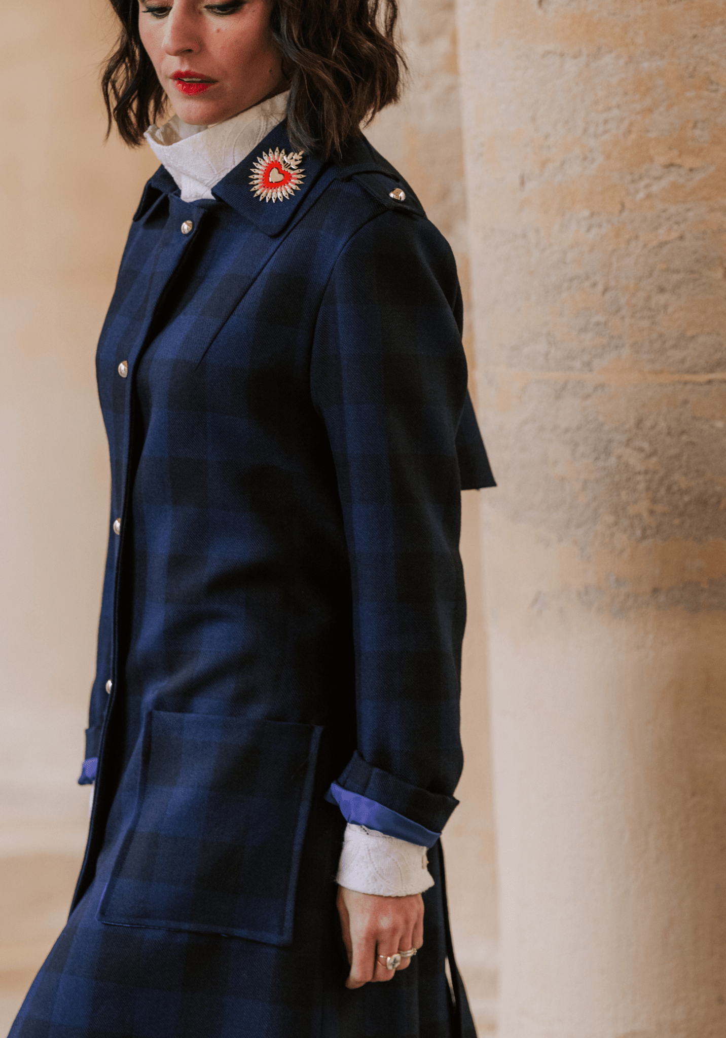 Complément patron couture gratuit manteau Tigris - version trench - coat (PDF à télécharger) - Maison Fauve