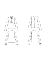 Complément patron couture gratuit robe Péninsule - version blouse (PDF à télécharger) - Maison Fauve