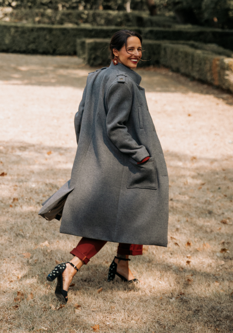 Patron couture manteau Tigris / PDF (A4, A3, A0, US Letter) - Cadres, Calques par Taille, Vidéoprojection