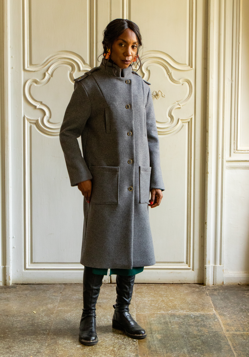 Patron couture manteau Tigris / PDF (A4, A3, A0, US Letter) - Cadres, Calques par Taille, Vidéoprojection