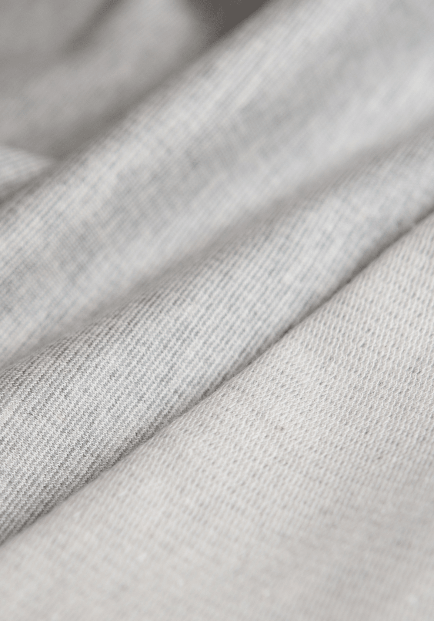 COUPON 130 cm - Tissu sweat léger Jersey gris - Felpa - Maison Fauve
