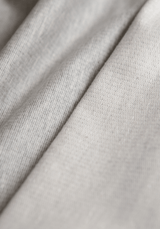COUPON 130 cm - Tissu sweat léger Jersey gris - Felpa - Maison Fauve