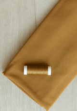 COUPON 220 CM - Tissu gabardine de coton - Cumin - Maison Fauve