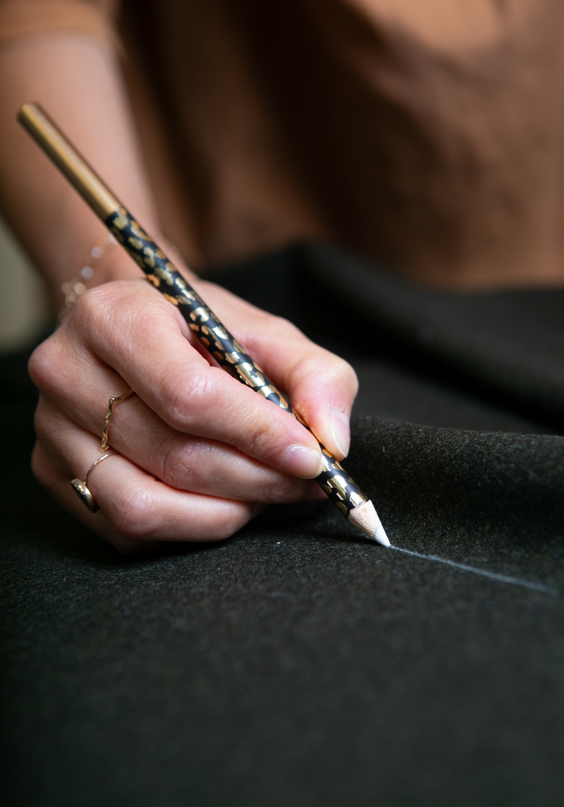 Crayon craie blanc Léopard – Édition Maison Fauve