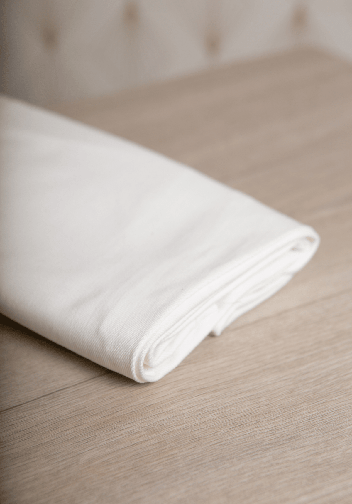 Denim blanc cassé écru – 100% coton - Maison Fauve