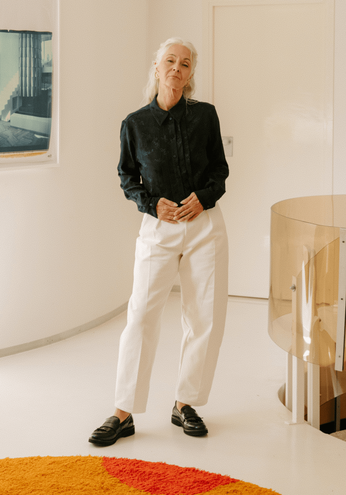 Denim blanc cassé écru – 100% coton - Maison Fauve