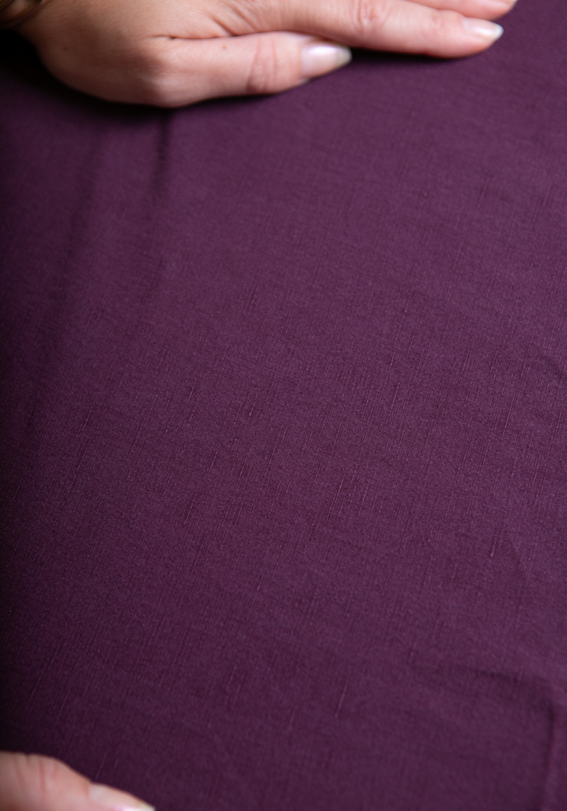 Tissu doupion de tencel, lin et coton - Plusieurs couleurs