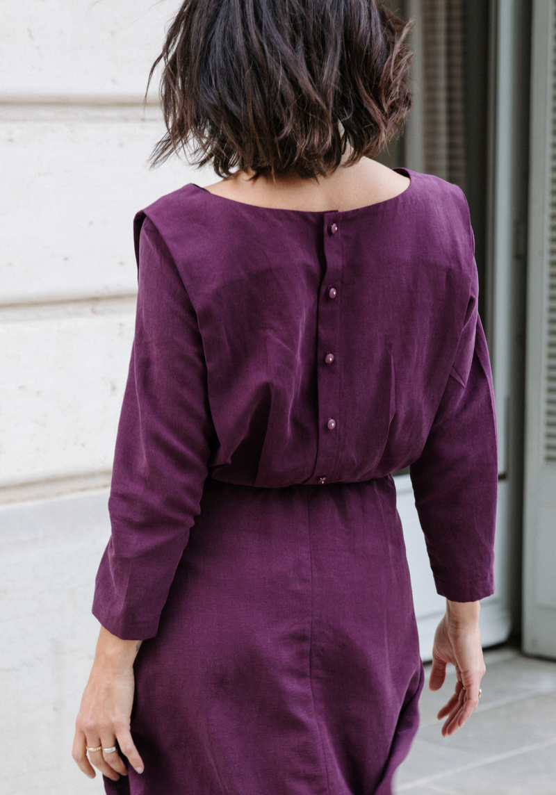 Tissu doupion de tencel, lin et coton - Plusieurs couleurs