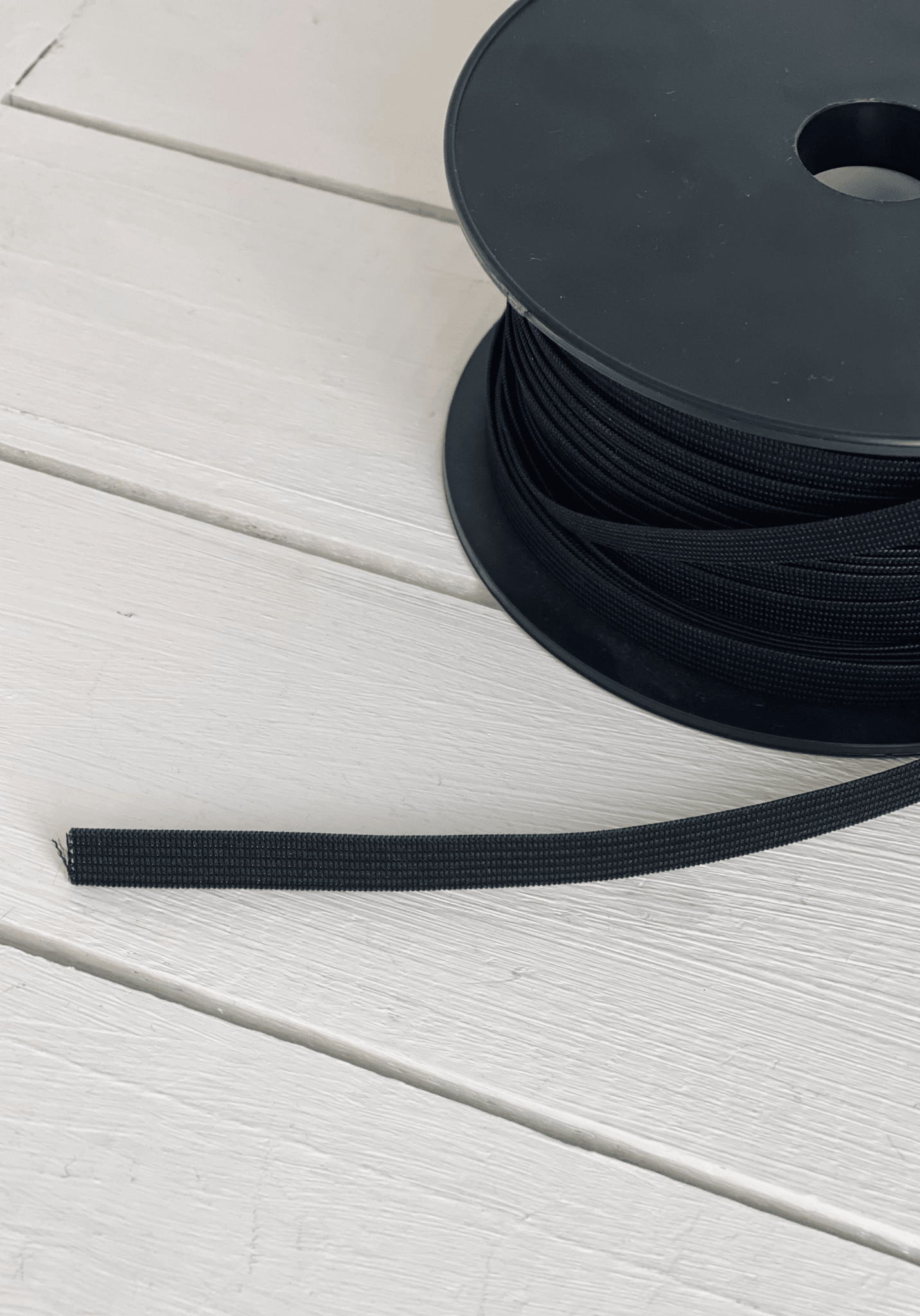 Élastique Maille 10 mm Noir - Maison Fauve