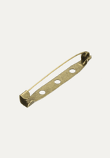 Épingles de sûreté métalliques pour broche – 40 mm - Doré, Argenté, Or Rose ou Bronze - Maison Fauve