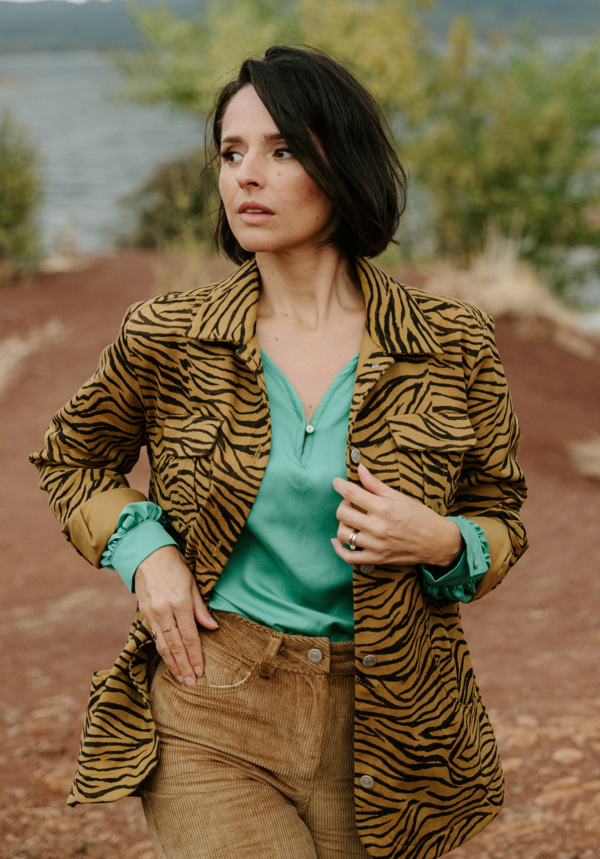 Ex Libris overshirt sewing pattern - Envelope pattern
