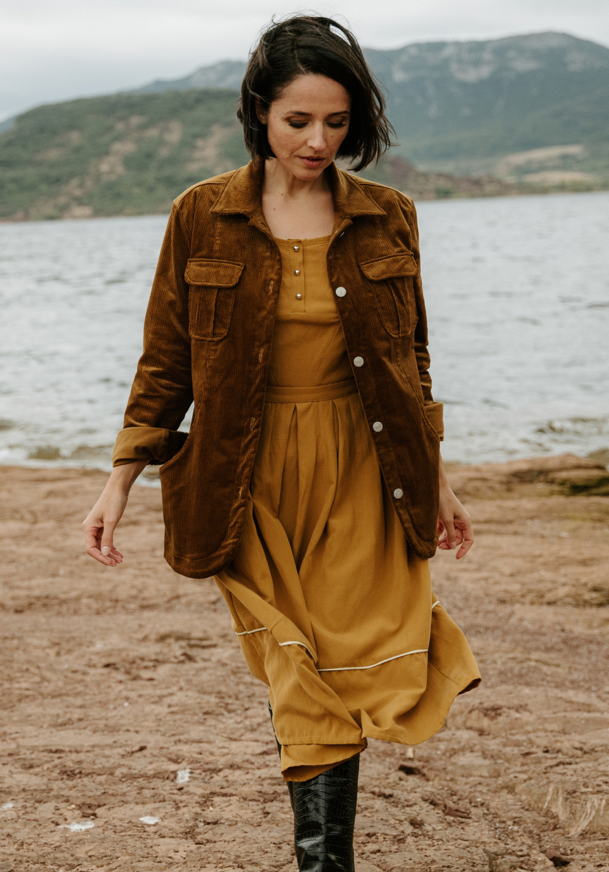 Ex Libris overshirt sewing pattern - Envelope pattern