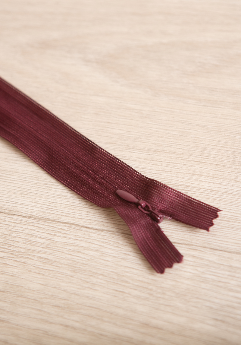 Fermeture éclair invisible 22 cm - Plusieurs coloris