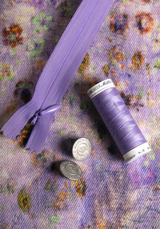 Tissu gabardine de coton imprimée Ghost Flower - Plusieurs coloris