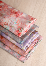 Tissu gabardine de coton imprimée Ghost Flower - Plusieurs coloris