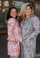 Tissu gabardine de coton imprimée Ghost Flower - Plusieurs coloris