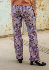 Tissu gabardine de coton imprimée Ghost Flower - Plusieurs coloris