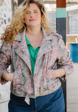 Tissu gabardine de coton imprimée Ghost Flower - Plusieurs coloris