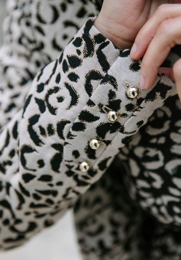 Bouton bijoux or clair