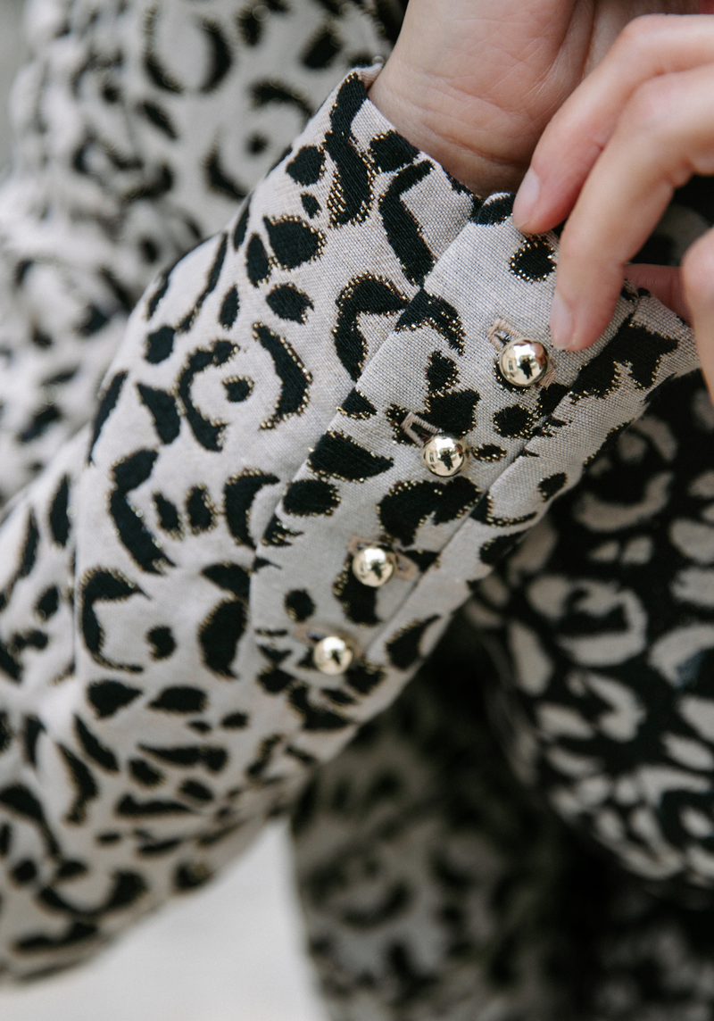 Bouton bijoux or clair