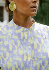 Tissu popeline de viscose imprimée Pietra - Plusieurs coloris