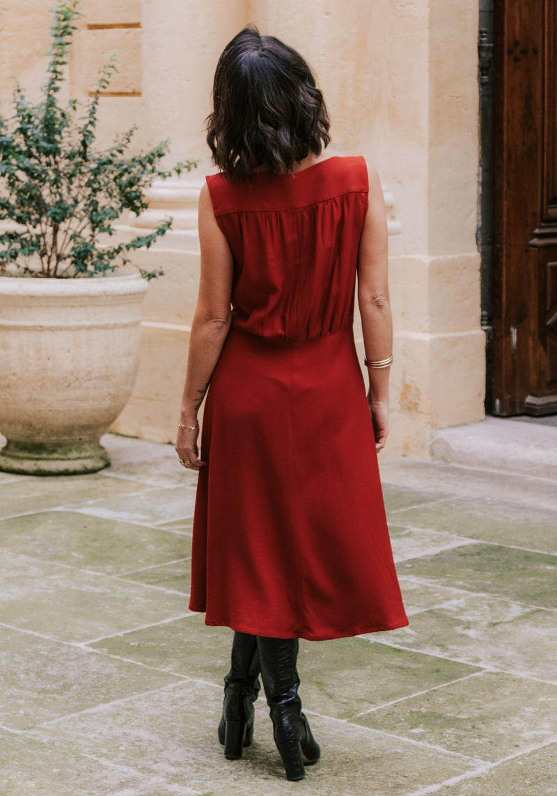 Patron couture robe Haut Vol / PDF (A4, A3, A0, US Letter) - Cadres, Calques par Taille, Vidéoprojection