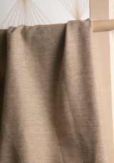 Tissu jacquard de coton Mini Chevron Camel