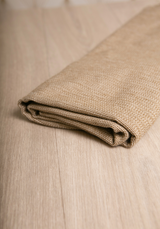 Tissu jacquard de coton Mini Chevron Camel