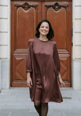 Lucente polka dot jacquard fabric - Various colors