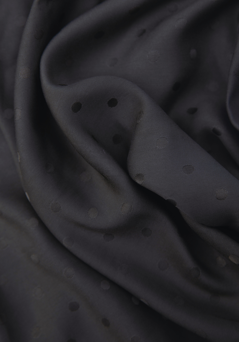 Tissu jacquard pois Lucente - Plusieurs couleurs