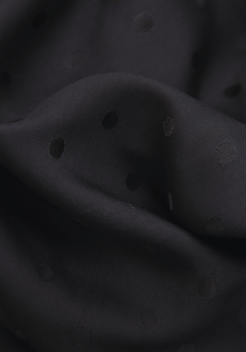 Tissu jacquard pois Lucente - Plusieurs couleurs