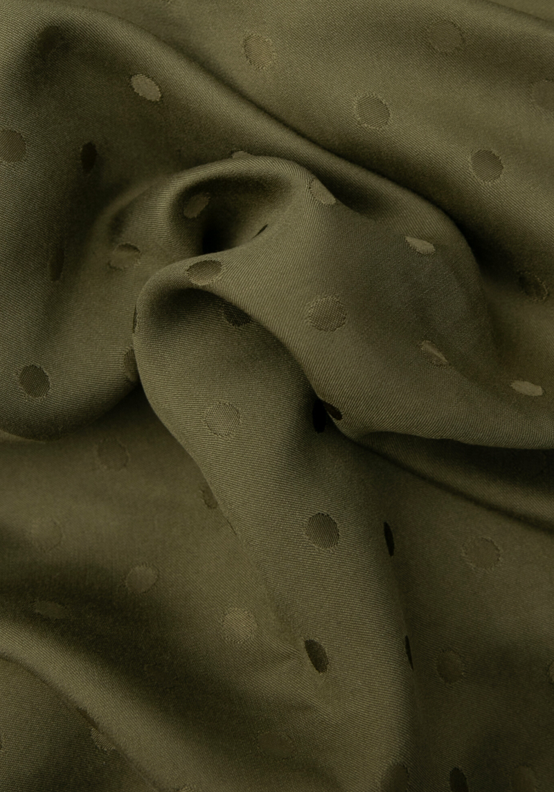 Tissu jacquard pois Lucente - Plusieurs couleurs