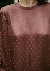 Lucente polka dot jacquard fabric - Various colors