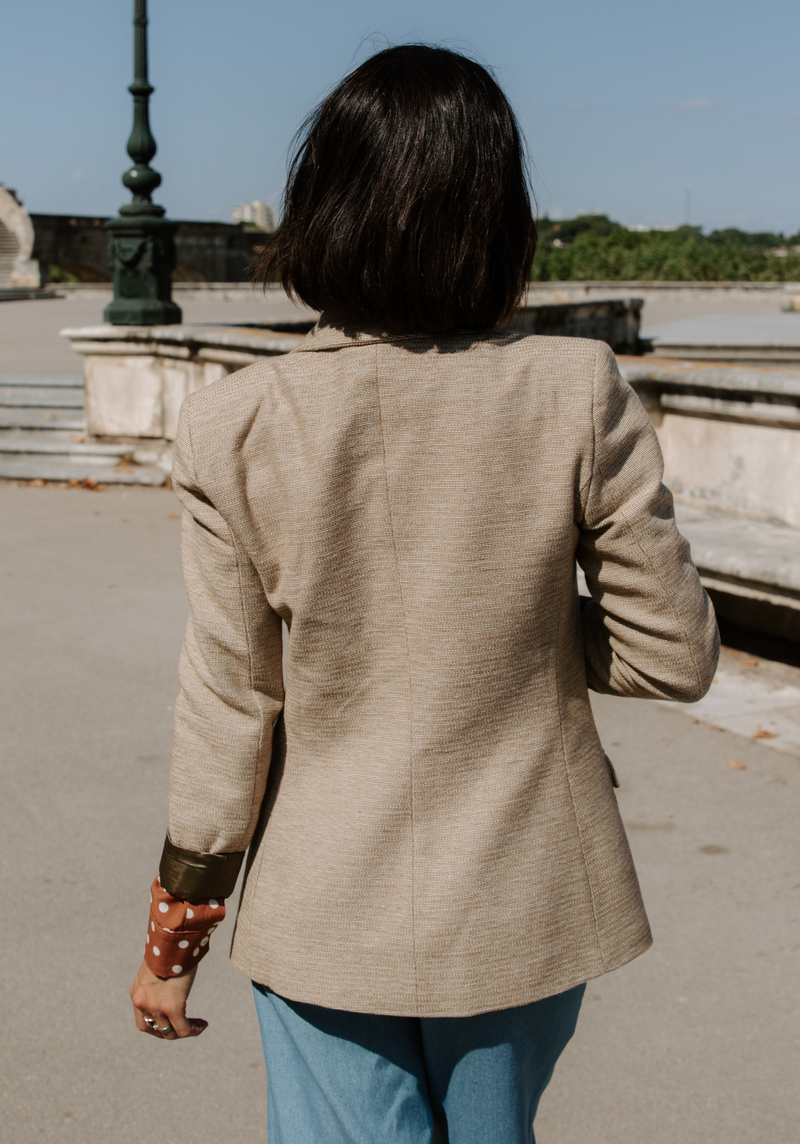 Patron couture veste blazer Manhattan / Patron pochette