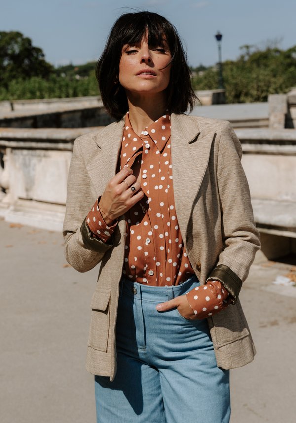 Patron couture veste blazer Manhattan / Patron pochette