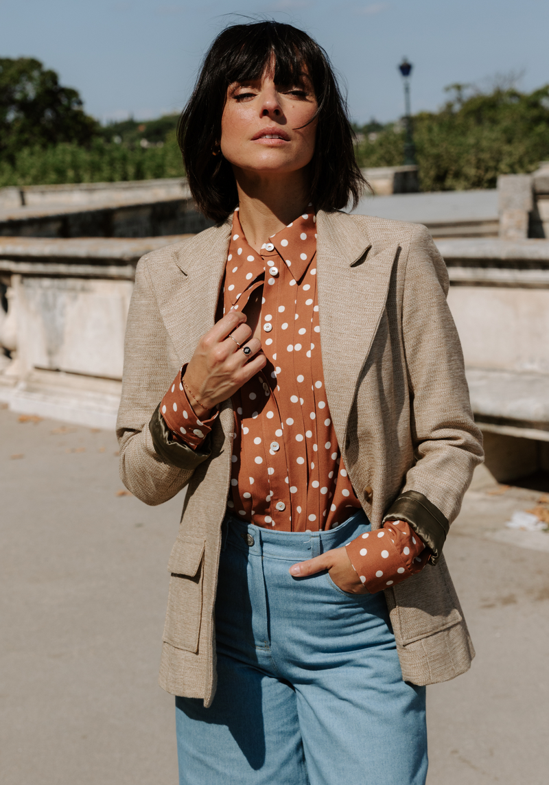 Patron couture veste blazer Manhattan / Patron pochette