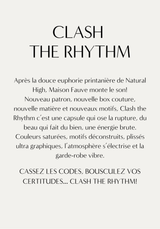 Le Lookbook de la capsule CLASH THE RHYTHM - Maison Fauve