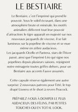 Le Lookbook de la capsule LE BESTIAIRE - Maison Fauve