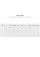 Belle Épine top sewing pattern - Pouch pattern