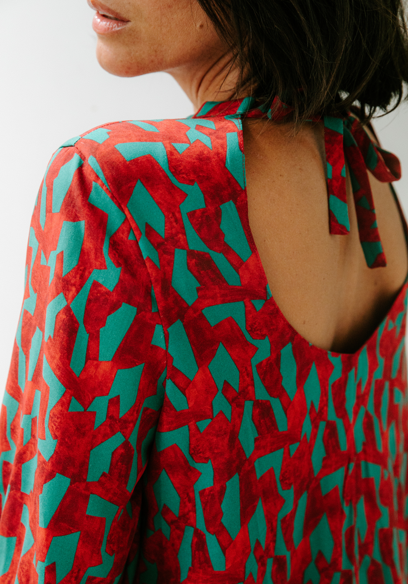 Mia dress and blouse sewing pattern / Pouch pattern 