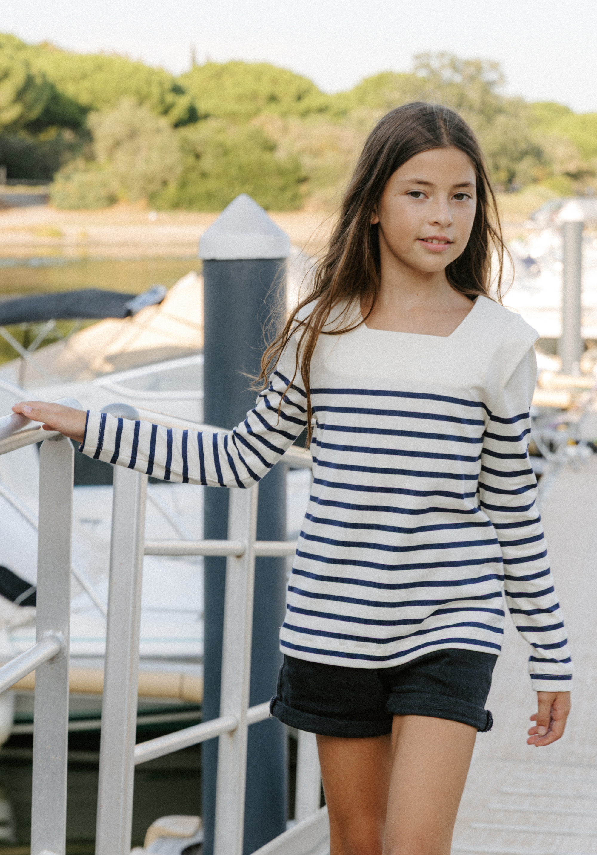 Box Couture Fillette - La Marinière Miss Pirate