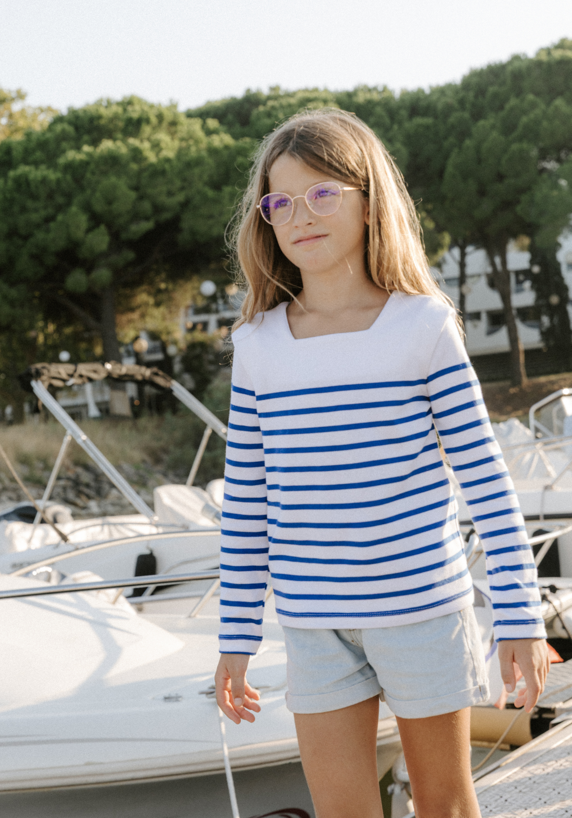 Box Couture Fillette - La Marinière Miss Pirate