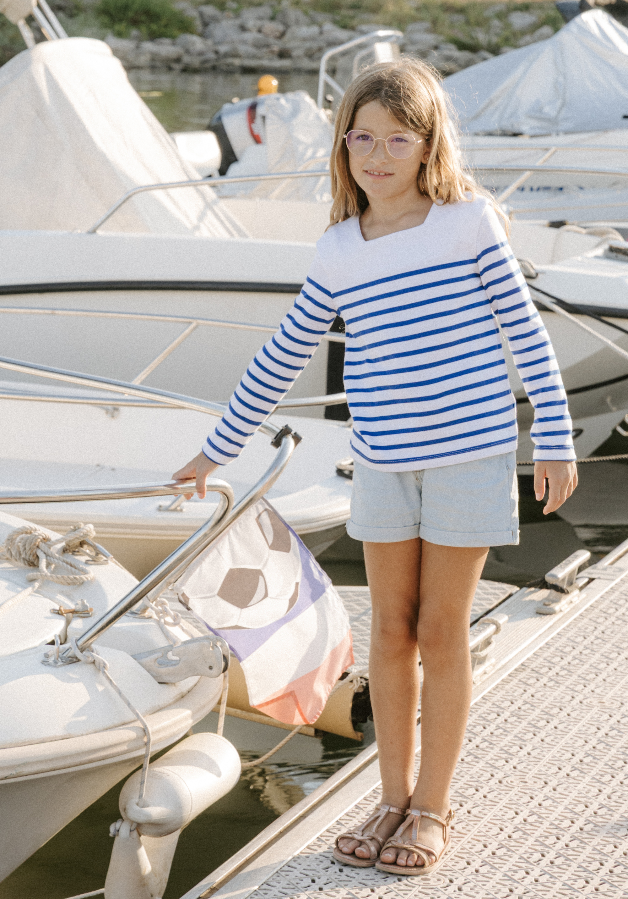 Box Couture Fillette - La Marinière Miss Pirate