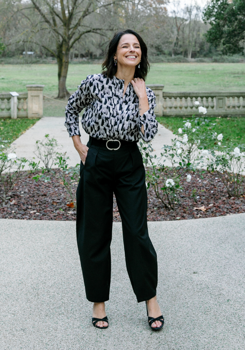 Patron couture pantalon Andrea - Patron pochette