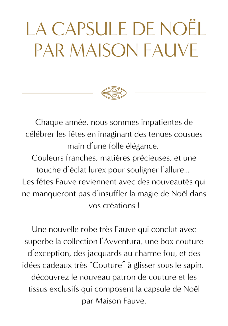 Le Lookbook de la capsule LES FÊTES FAUVE