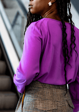 Patron couture blouse Chelsea / PDF (A4, A3, A0, US Letter) - Cadres, Calques par Taille, Vidéoprojection - Maison Fauve