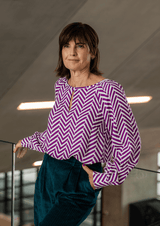 Patron couture blouse Chelsea / PDF (A4, A3, A0, US Letter) - Cadres, Calques par Taille, Vidéoprojection - Maison Fauve
