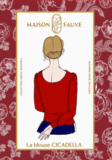 Patron couture blouse Cicadella / Patron pochette (Spécial débutant) - Maison Fauve
