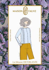 Patron couture blouse Déferlante - Patron pochette - Maison Fauve