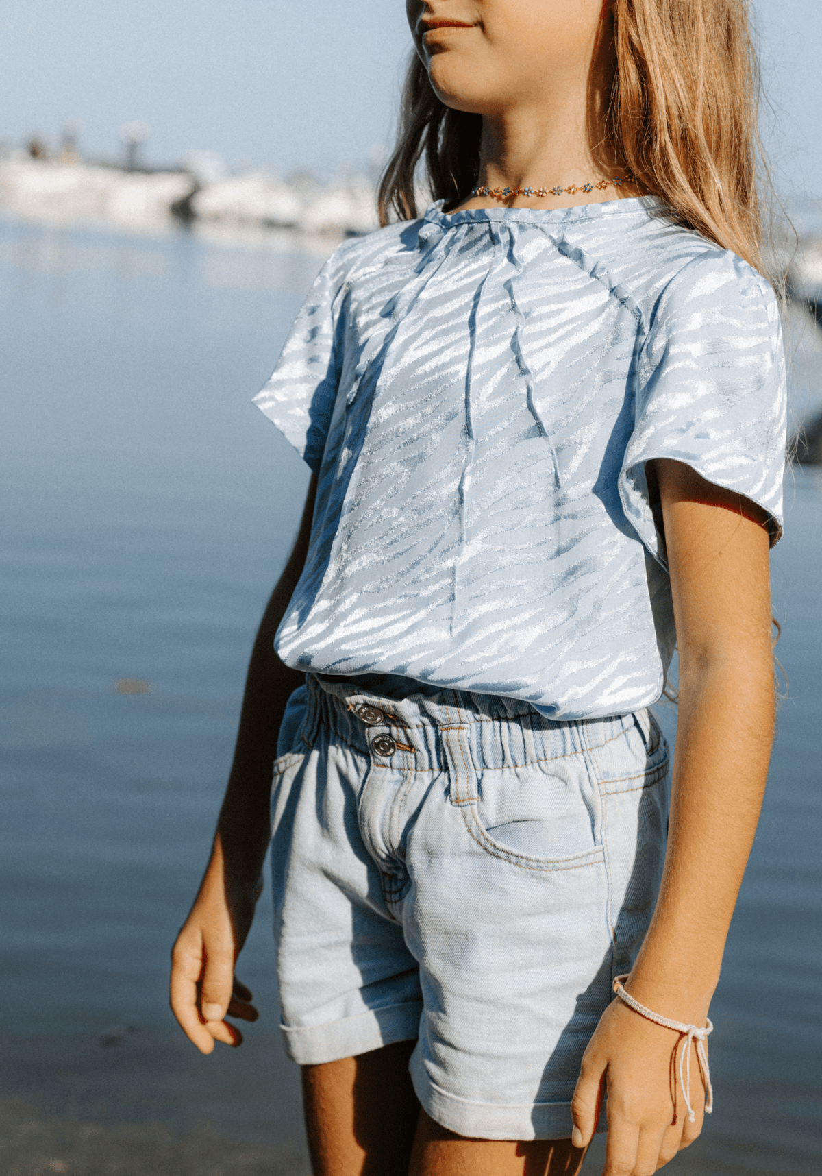 Patron couture blouse fille Miss Zenith / PDF (A4, A3, A0, US Letter) - Cadres, Calques par Taille, Vidéoprojection - Maison Fauve